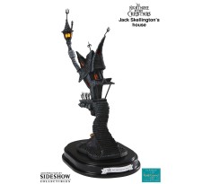 Nightmare Before Christmas Statue Jack Skellingtons House Surreal Estate 32 cm